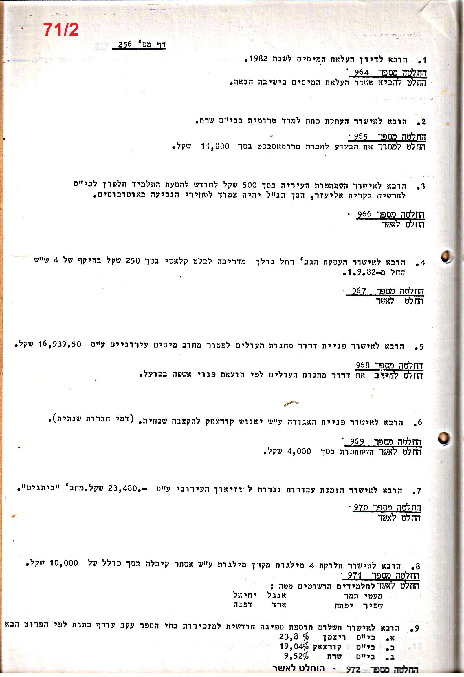 פרוטוקולים 21 – 19.10.83 – 3.1.79 ועדות – כספים by riki deri - Illustrated by מוזיאון בית גרושקביץ / כרך 21 - Ourboox.com