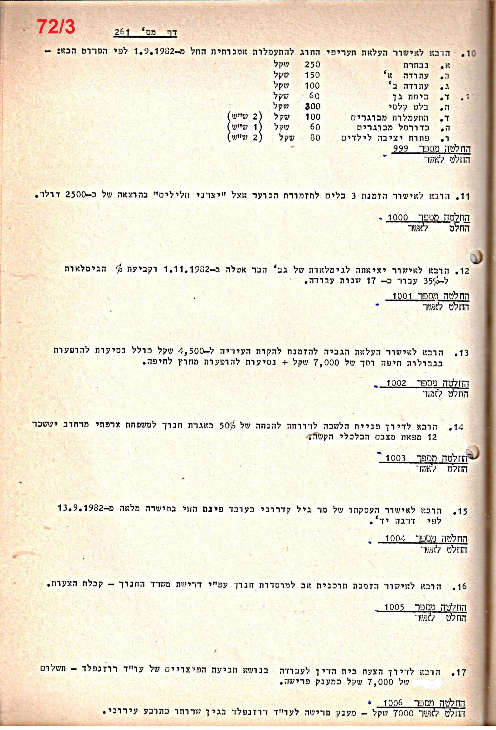 פרוטוקולים 21 – 19.10.83 – 3.1.79 ועדות – כספים by riki deri - Illustrated by מוזיאון בית גרושקביץ / כרך 21 - Ourboox.com