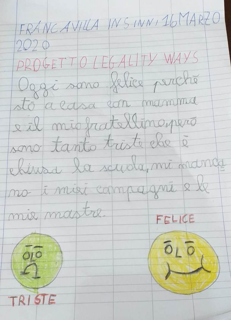 Diario di una quarantena by carmina ielpo - Illustrated by Progetto eTwinning "Legality Ways" - Ourboox.com