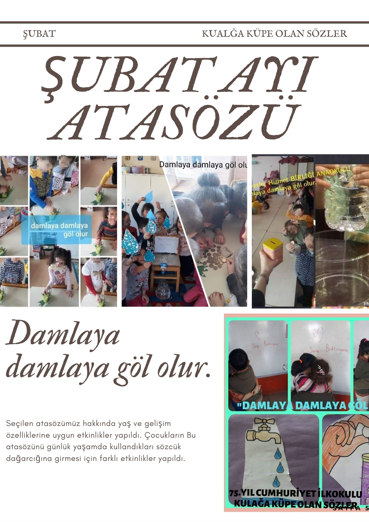 KULAGA KÜPE OLAN SÖZLER by zeynep - Illustrated by E DERGİ - Ourboox.com