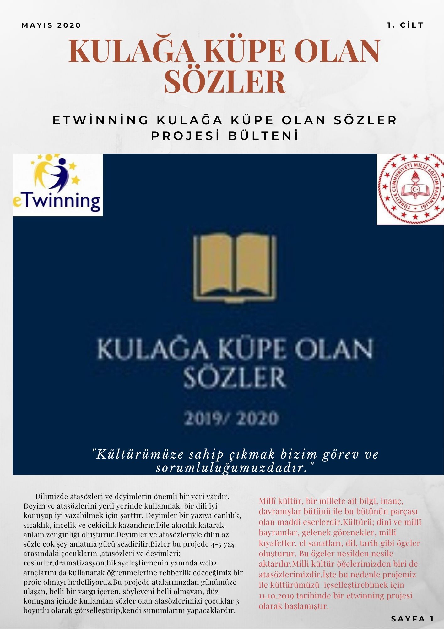 KULAGA KÜPE OLAN SÖZLER by zeynep - Illustrated by E DERGİ - Ourboox.com