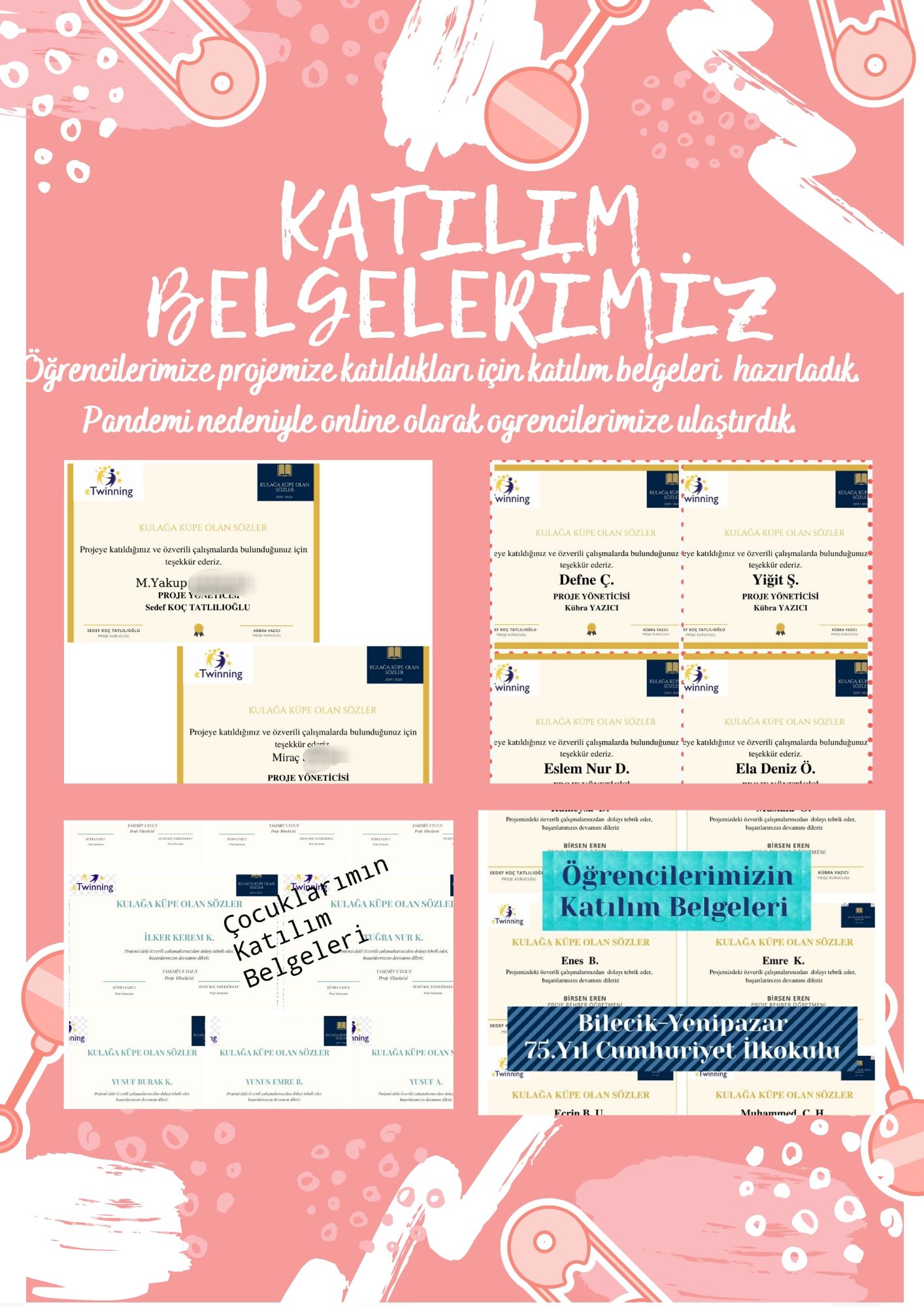 KULAGA KÜPE OLAN SÖZLER by zeynep - Illustrated by E DERGİ - Ourboox.com