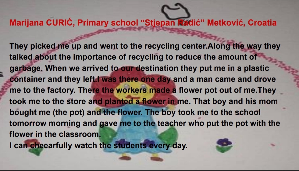 A RECYCLING STORY by Arzu ÇALIK SEYDIM - Illustrated by Students - Ourboox.com
