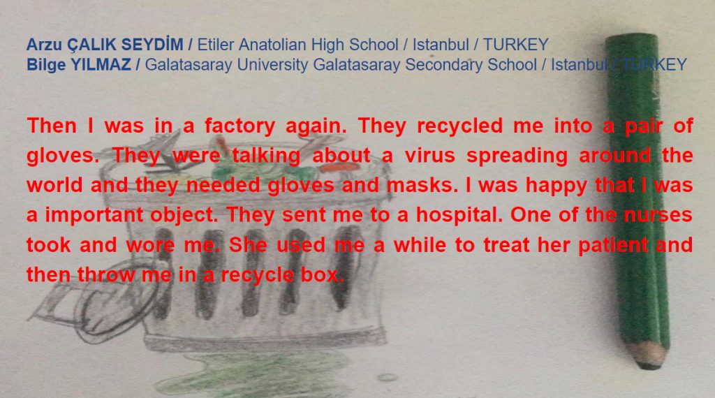 A RECYCLING STORY by Arzu ÇALIK SEYDIM - Illustrated by Students - Ourboox.com