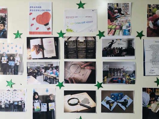 Board of the project by elev amara - Ourboox.com