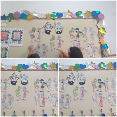 Board of the project by elev amara - Ourboox.com