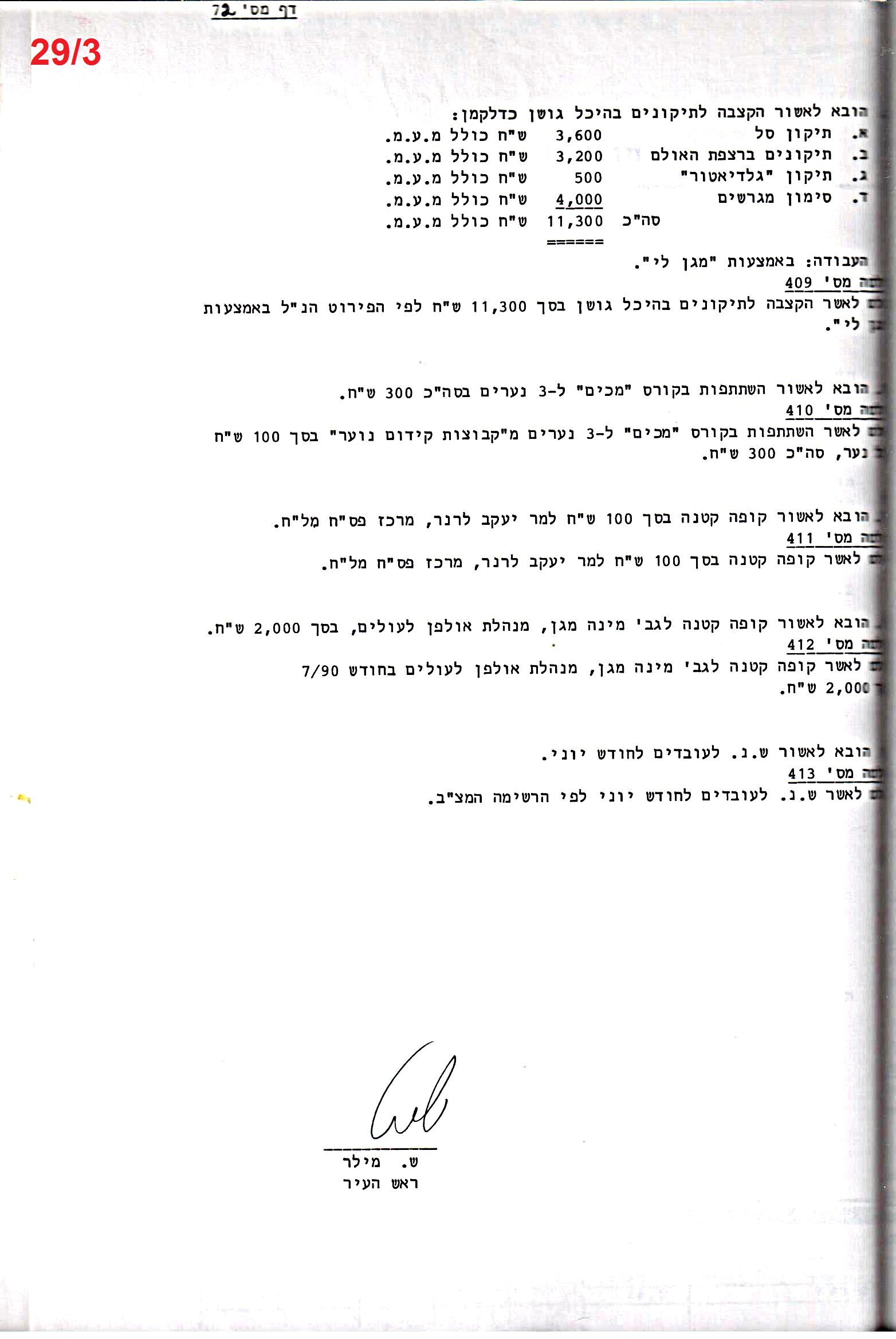 פרוטוקול 24 – ועדות – 17.6.91 – 11.5.89 כספים by riki deri - Illustrated by מוזיאון בית גרושקביץ / כרך 24 - Ourboox.com