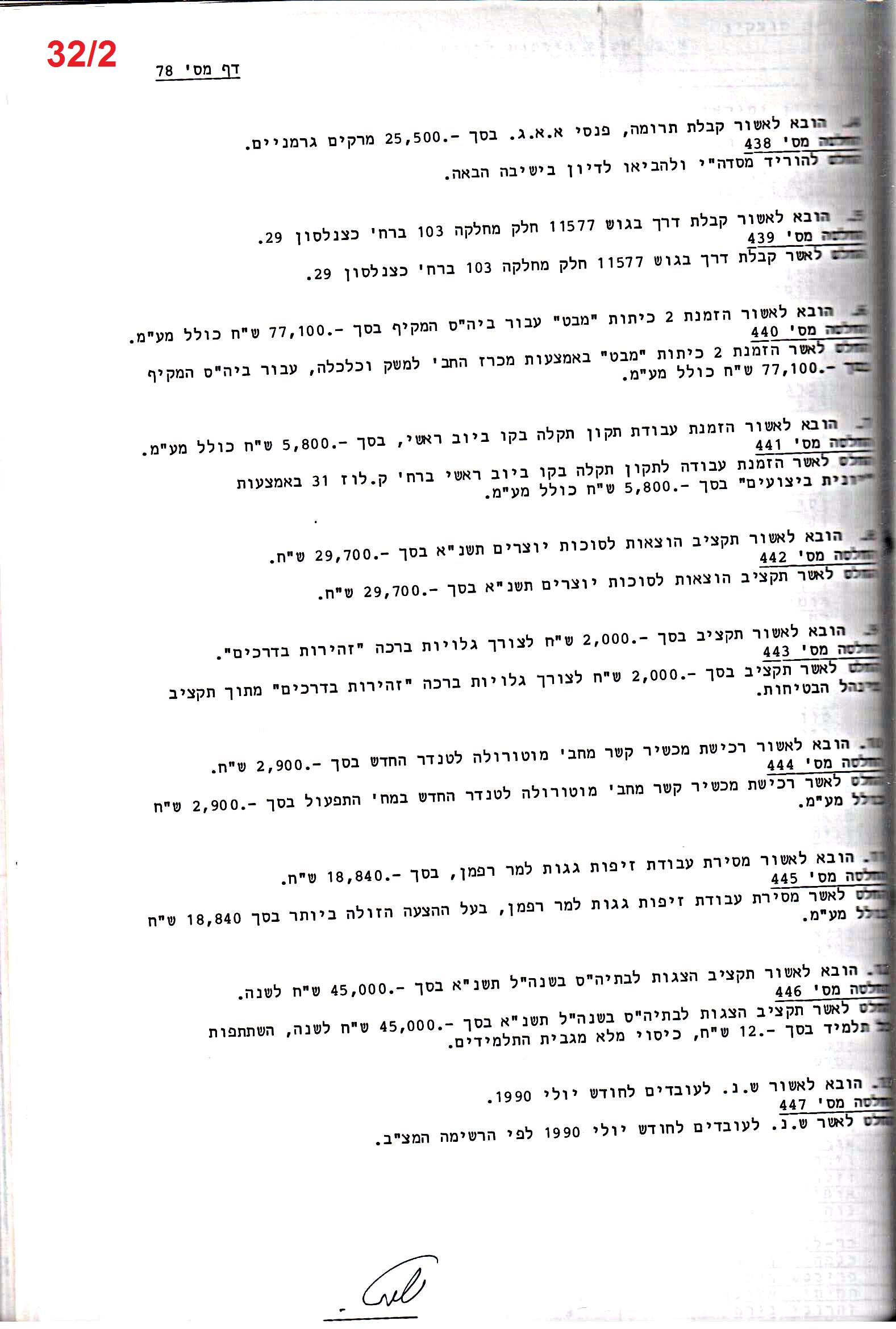 פרוטוקול 24 – ועדות – 17.6.91 – 11.5.89 כספים by riki deri - Illustrated by מוזיאון בית גרושקביץ / כרך 24 - Ourboox.com