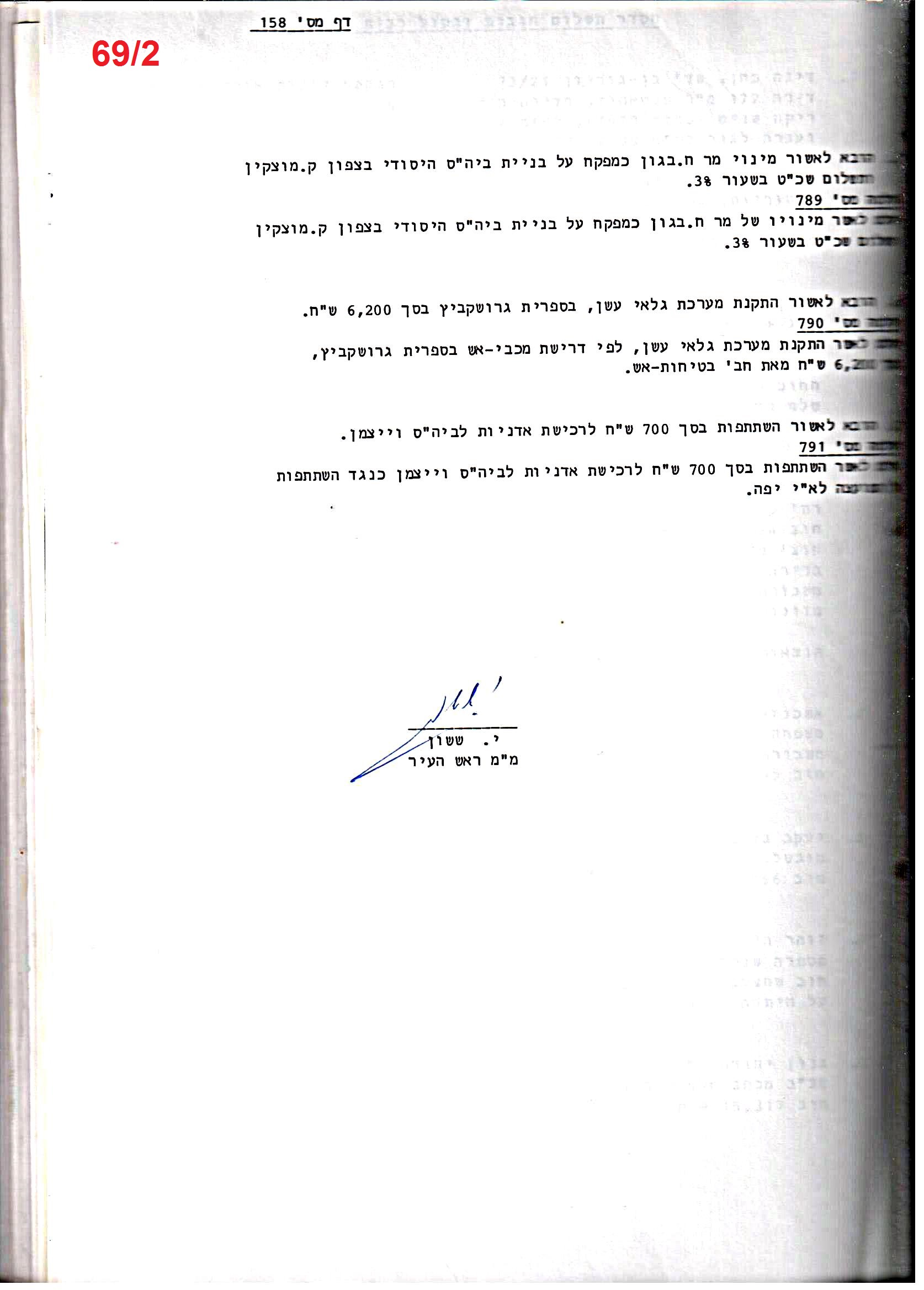 פרוטוקול 25 – ועדות – 11.10.93 – 1.7.91 כספים by riki deri - Illustrated by מוזיאון בית גרושקביץ / כרך 25 - Ourboox.com