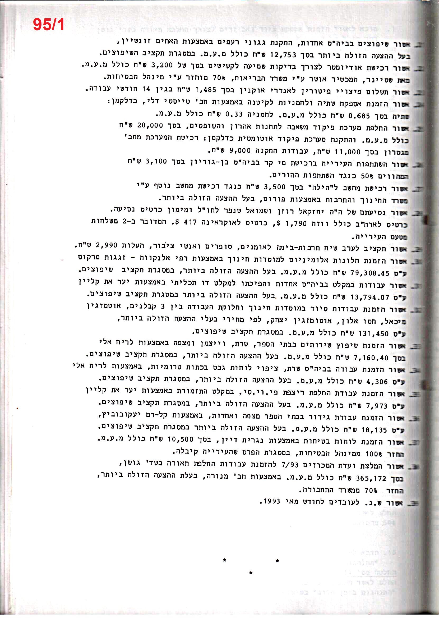 פרוטוקול 25 – ועדות – 11.10.93 – 1.7.91 כספים by riki deri - Illustrated by מוזיאון בית גרושקביץ / כרך 25 - Ourboox.com