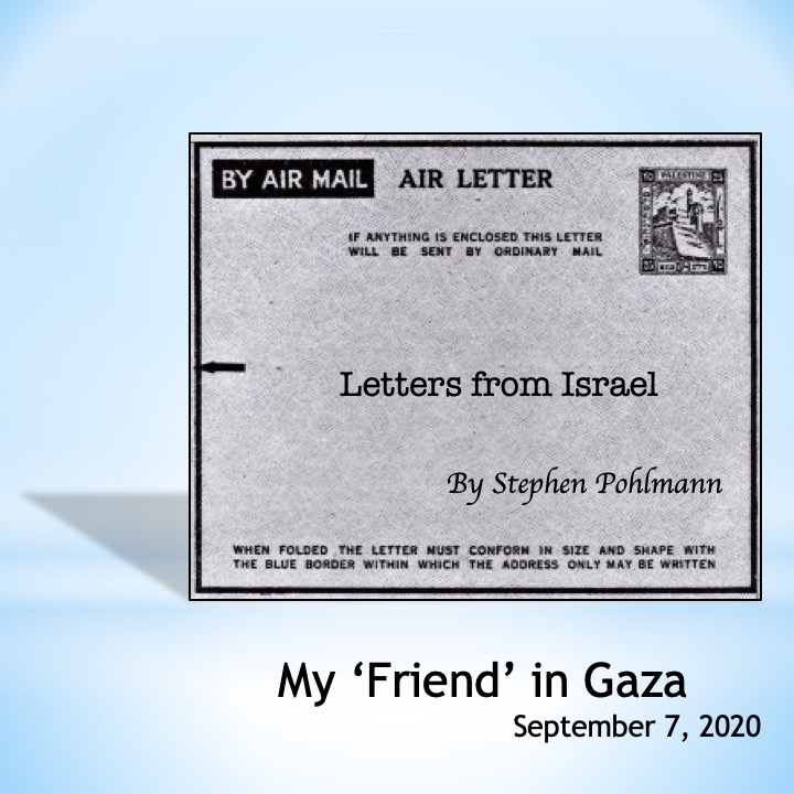 # 367 – My ‘Friend’ in Gaza by Stephen Pohlmann - Ourboox.com # 367 – My ‘Friend’ in Gaza by Stephen Pohlmann - Ourboox.com