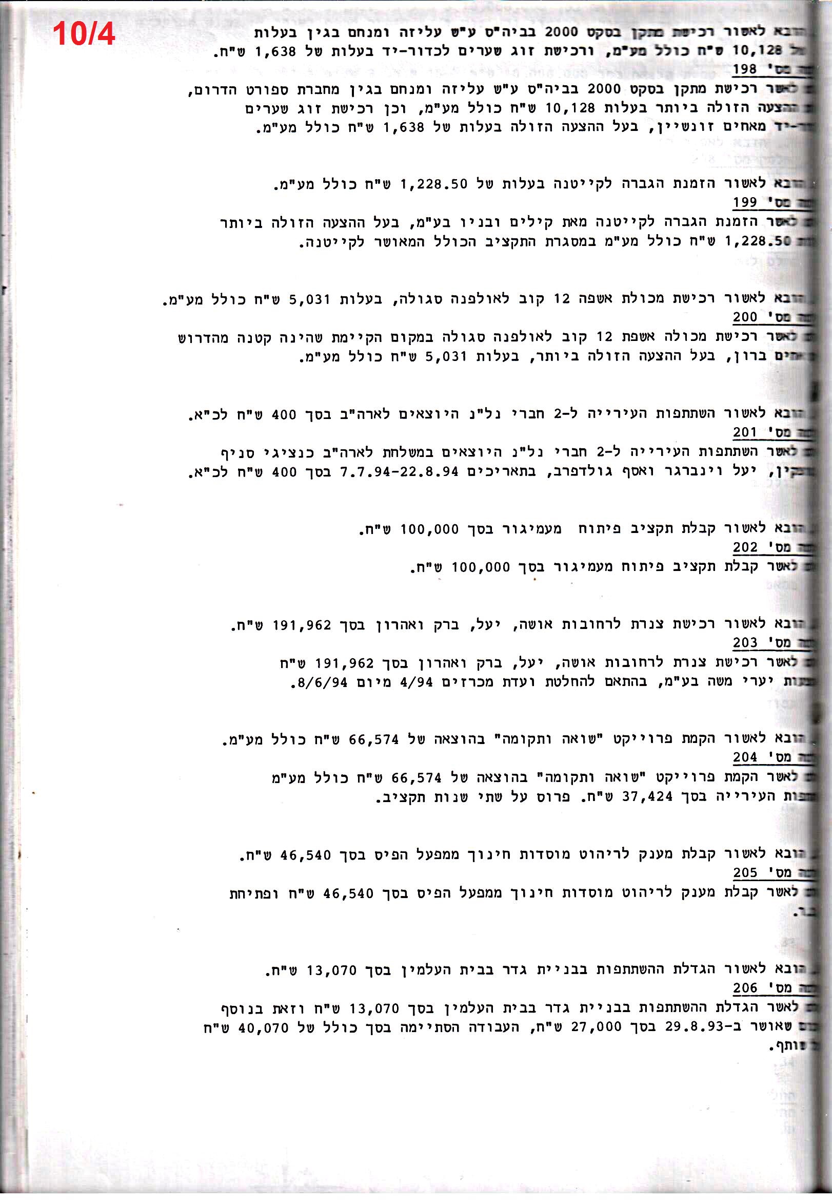פרוטוקול 26 – ועדות – 21.8.95 – 1.13.94 כספים by riki deri - Illustrated by מוזיאון בית גרושקביץ / כרך 26 - Ourboox.com