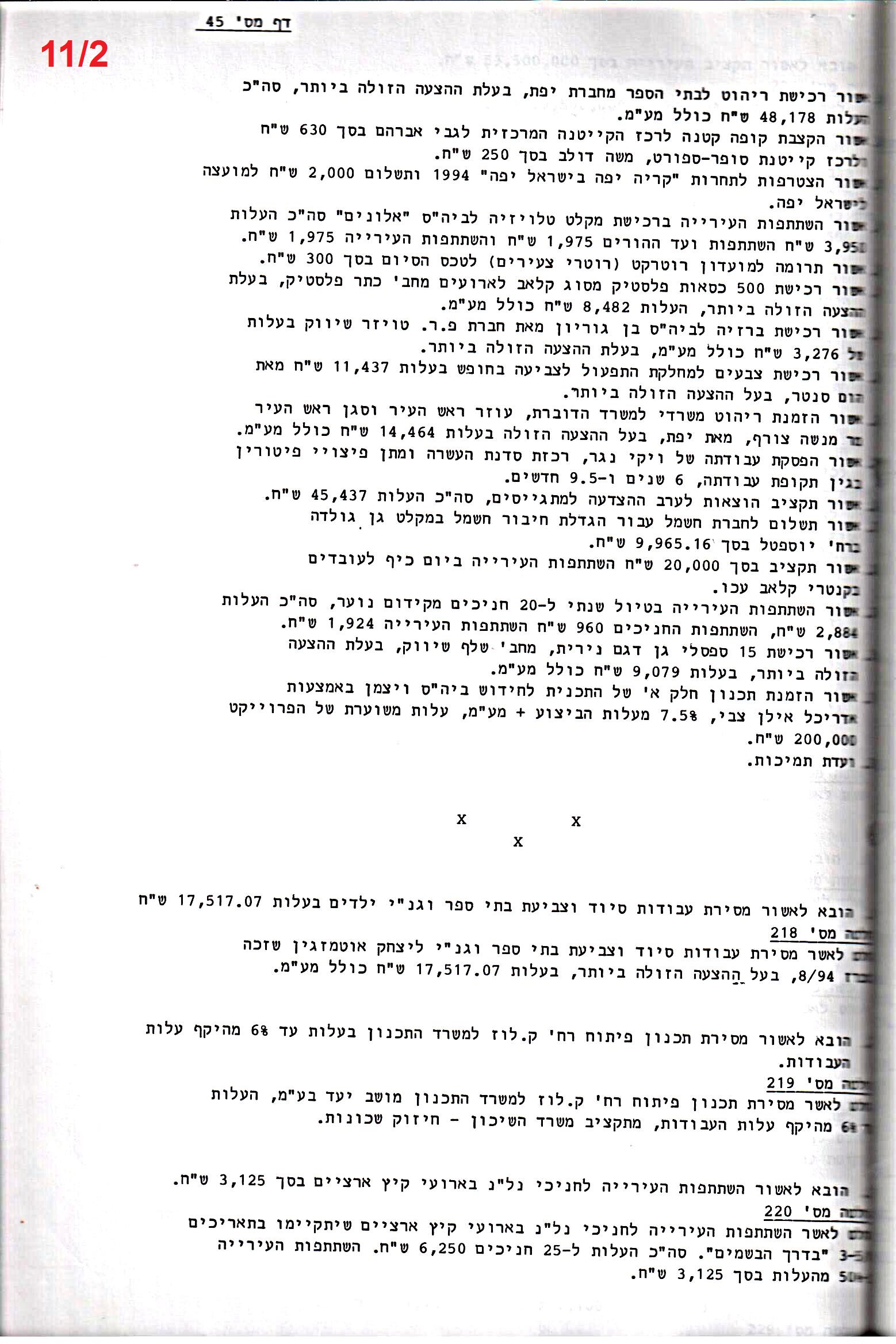 פרוטוקול 26 – ועדות – 21.8.95 – 1.13.94 כספים by riki deri - Illustrated by מוזיאון בית גרושקביץ / כרך 26 - Ourboox.com