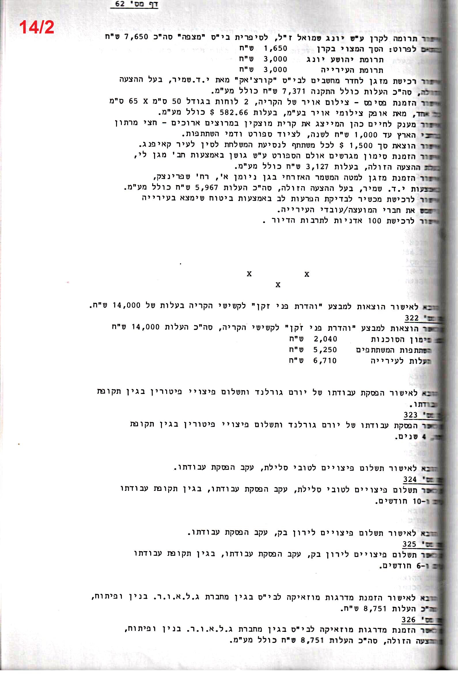 פרוטוקול 26 – ועדות – 21.8.95 – 1.13.94 כספים by riki deri - Illustrated by מוזיאון בית גרושקביץ / כרך 26 - Ourboox.com