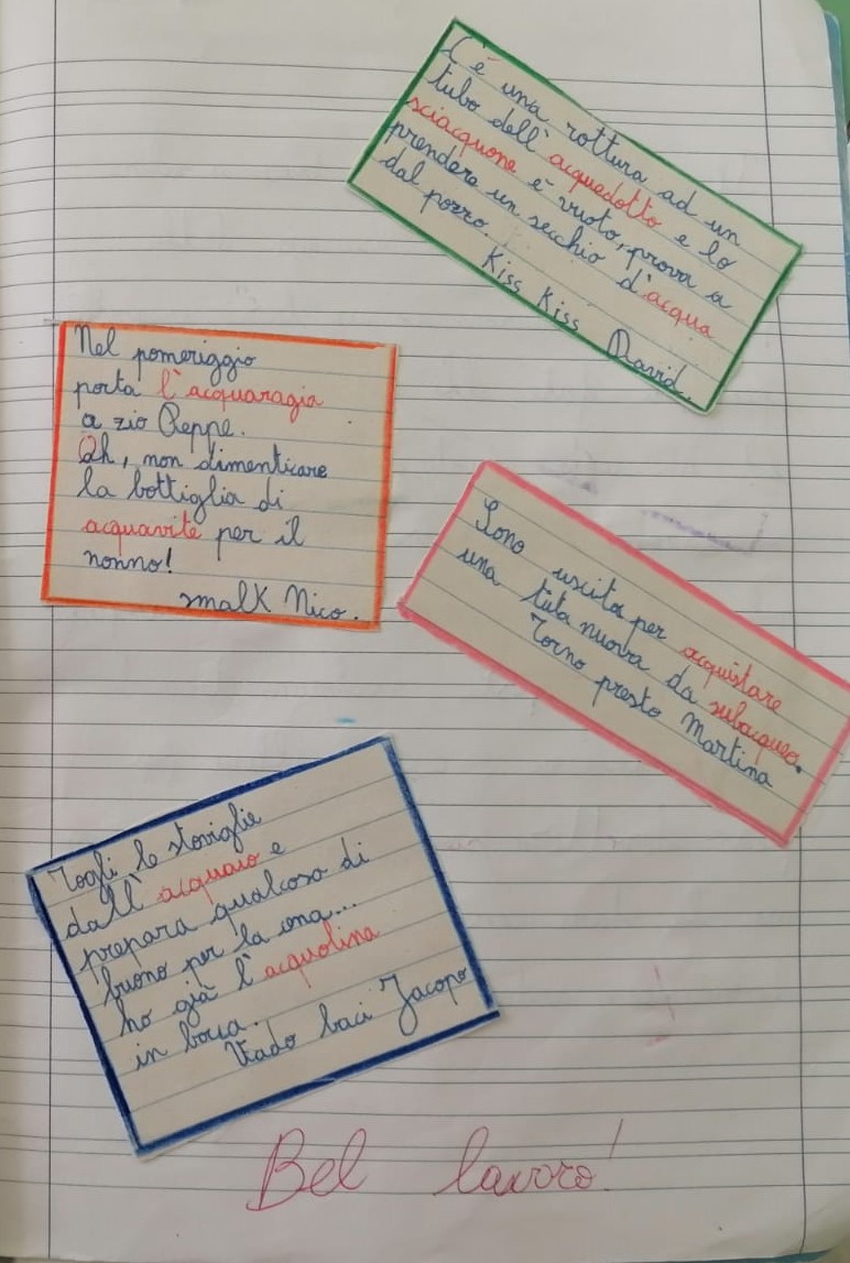 Un tuffo nella grammatica! (…con la fantasia di Gianni Rodari) by marilena - Illustrated by SCUOLA PRIMARIA DI CANTALUPO NEL SANNIO (ISERNIA) Copertina a cura degli alunni della classe 1^. Storie e disegni a cura della classe 2^ e della pluriclasse 3^/ 4^. - Ourboox.com