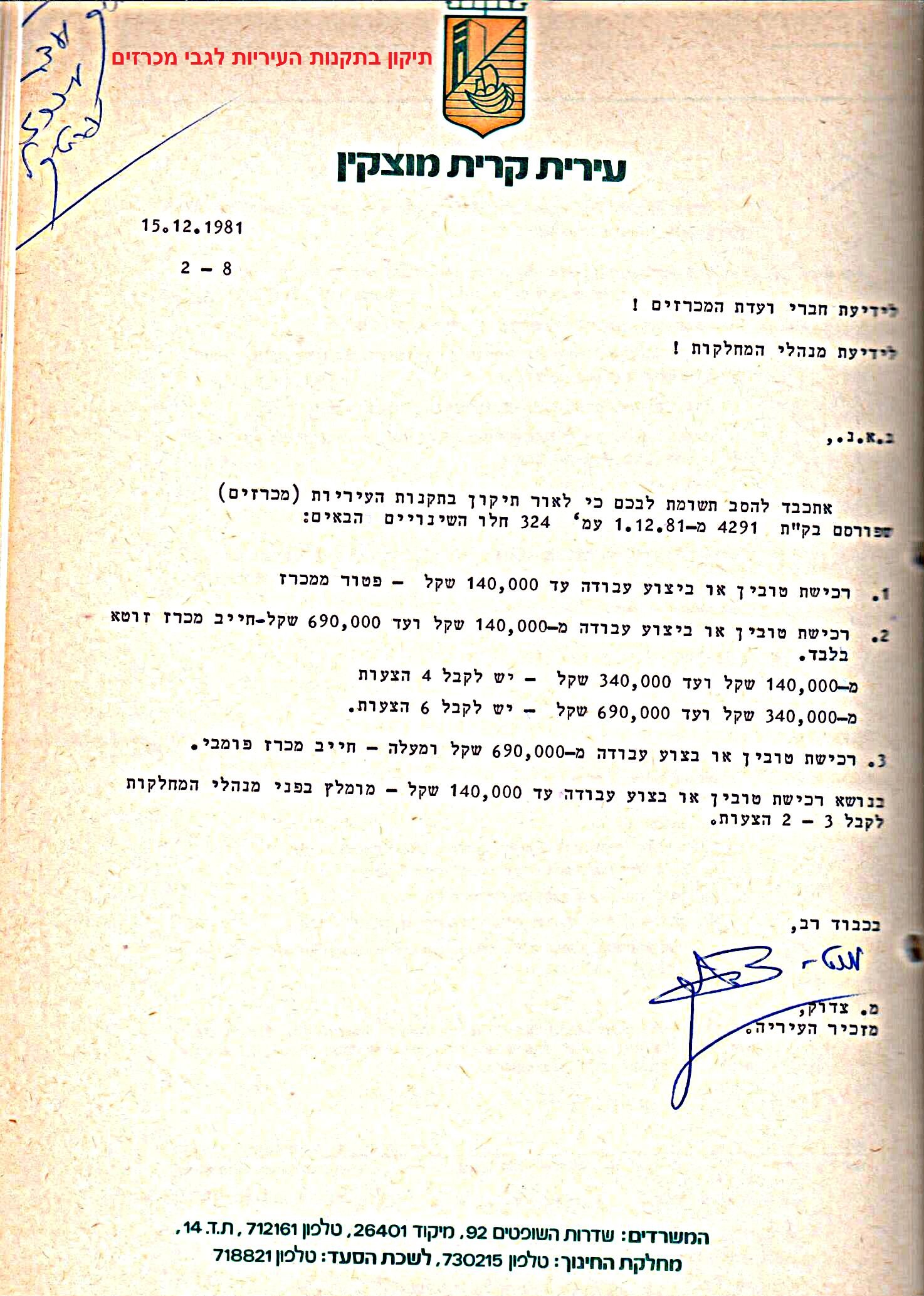פרוטוקול 28 – ועדות – 9.11.83 – 24.1.79 מכרזים by riki deri - Illustrated by מוזיאון בית גרושקביץ / כרך 28 - Ourboox.com