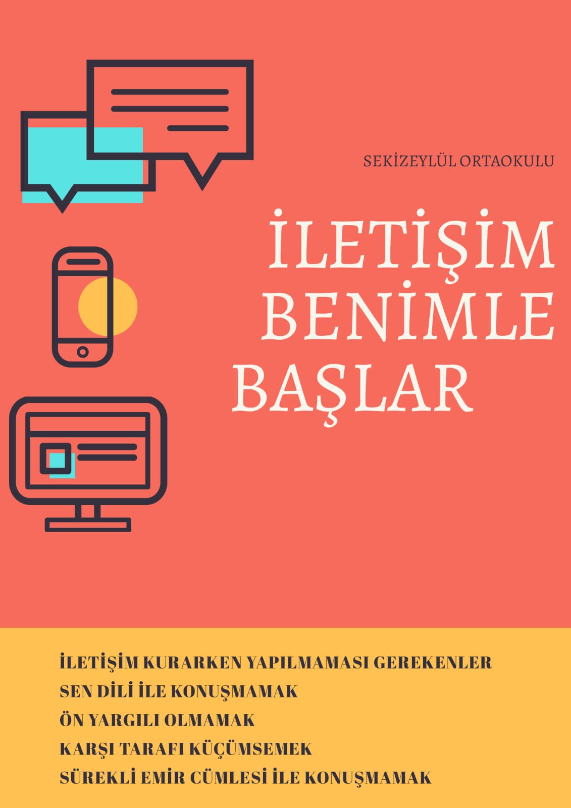 İLETİŞİMİ ETKİLEYEN OLUMLU YA DA OLUMSUZ FAKTÖRLER by Zühre TARIK - Ourboox.com