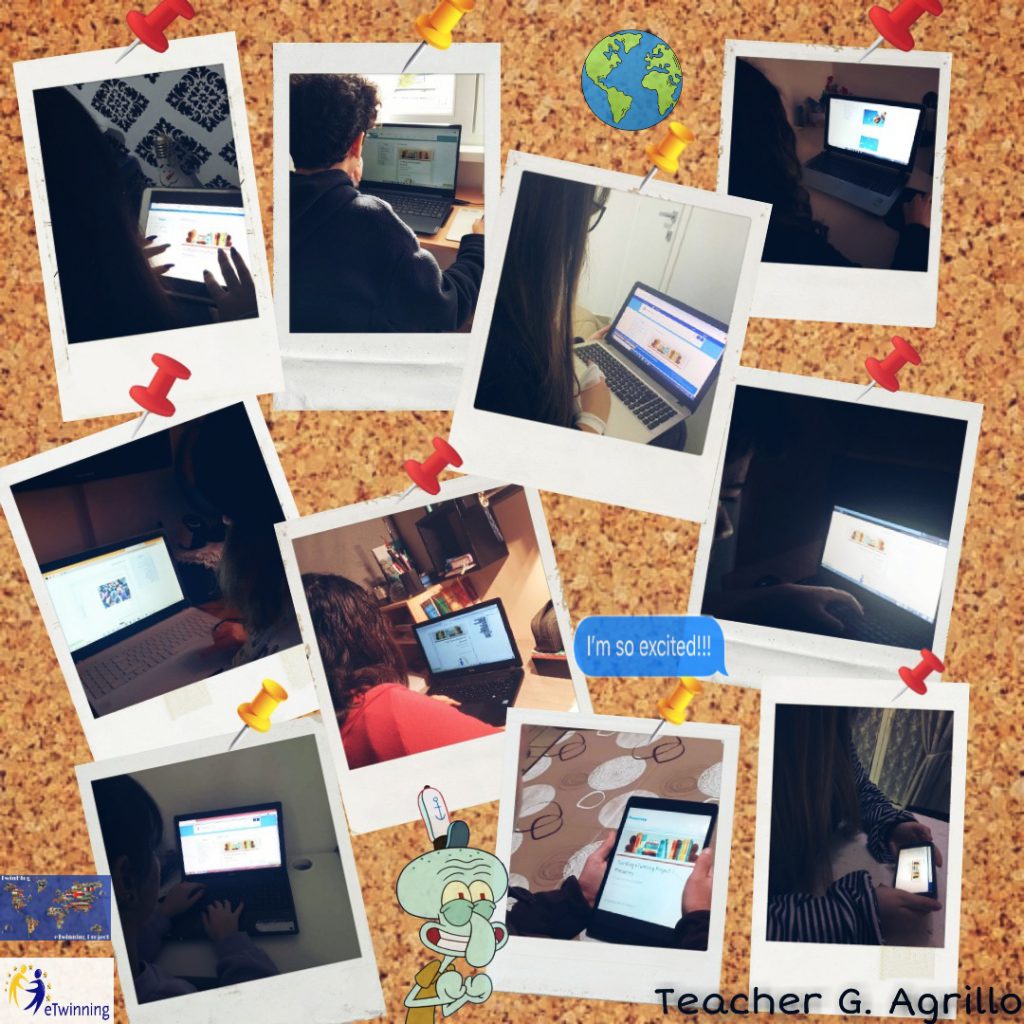 TwinBlog Backstage Album by TwinBlog - Illustrated by TwinBlog eTwinning Project Members - Ourboox.com