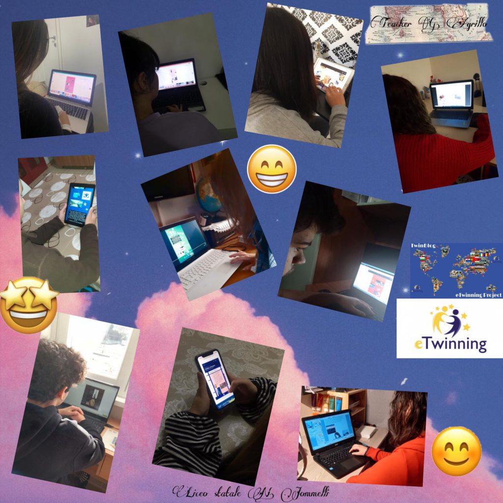 TwinBlog Backstage Album by TwinBlog - Illustrated by TwinBlog eTwinning Project Members - Ourboox.com