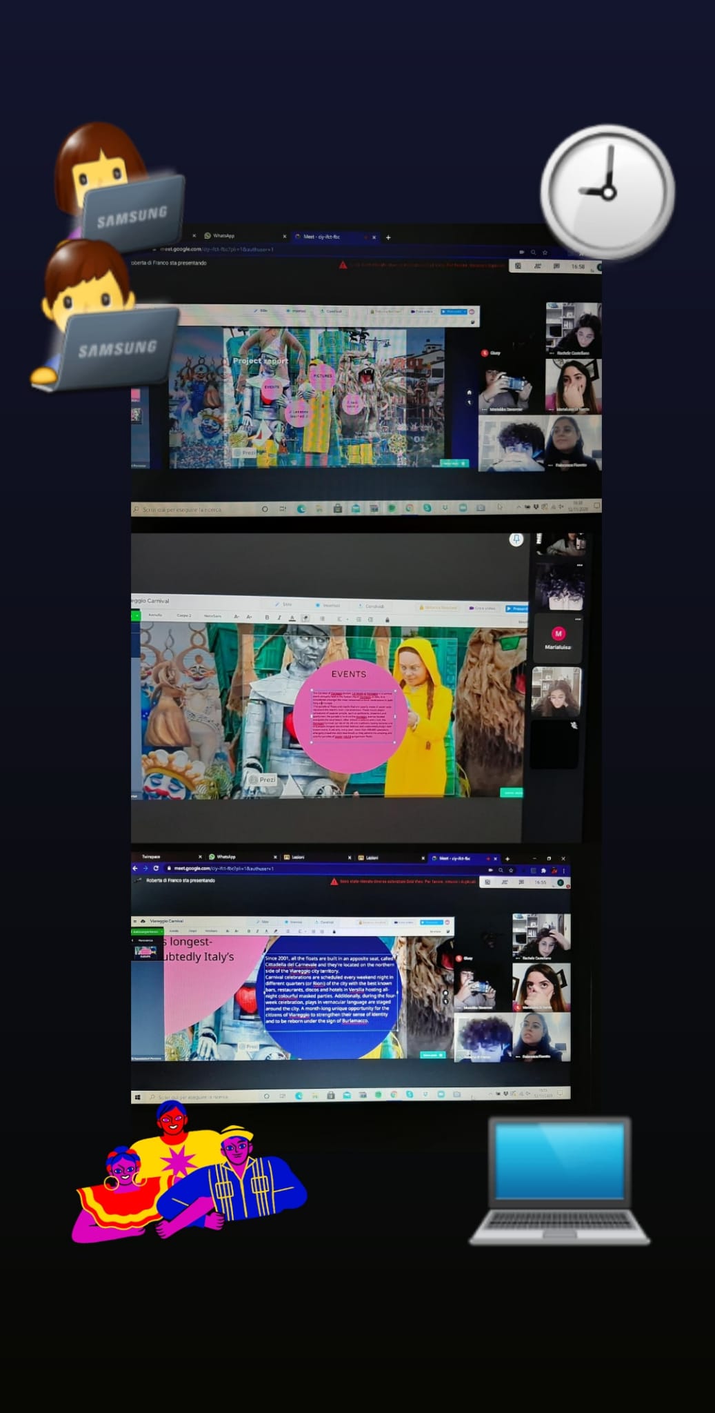 TwinBlog Backstage Album by TwinBlog - Illustrated by TwinBlog eTwinning Project Members - Ourboox.com