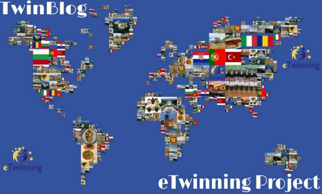 TwinBlog Backstage Album by TwinBlog - Illustrated by TwinBlog eTwinning Project Members - Ourboox.com