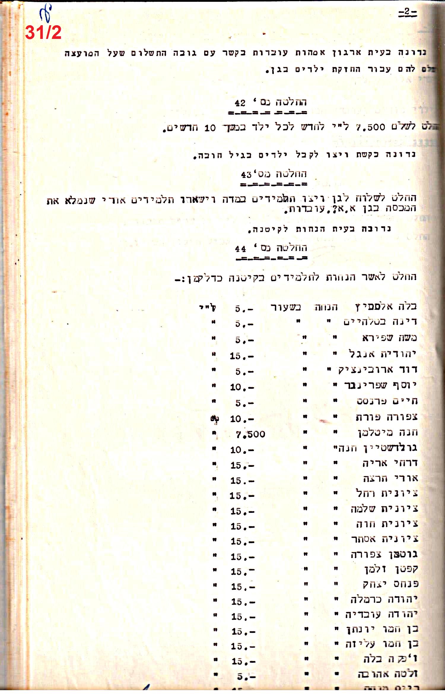 פרוטוקולים 32 – ועדות – 30.8.65 – 26.10.55 שונות by riki deri - Illustrated by מוזיאון בית גרושקביץ / כרך 32 - Ourboox.com