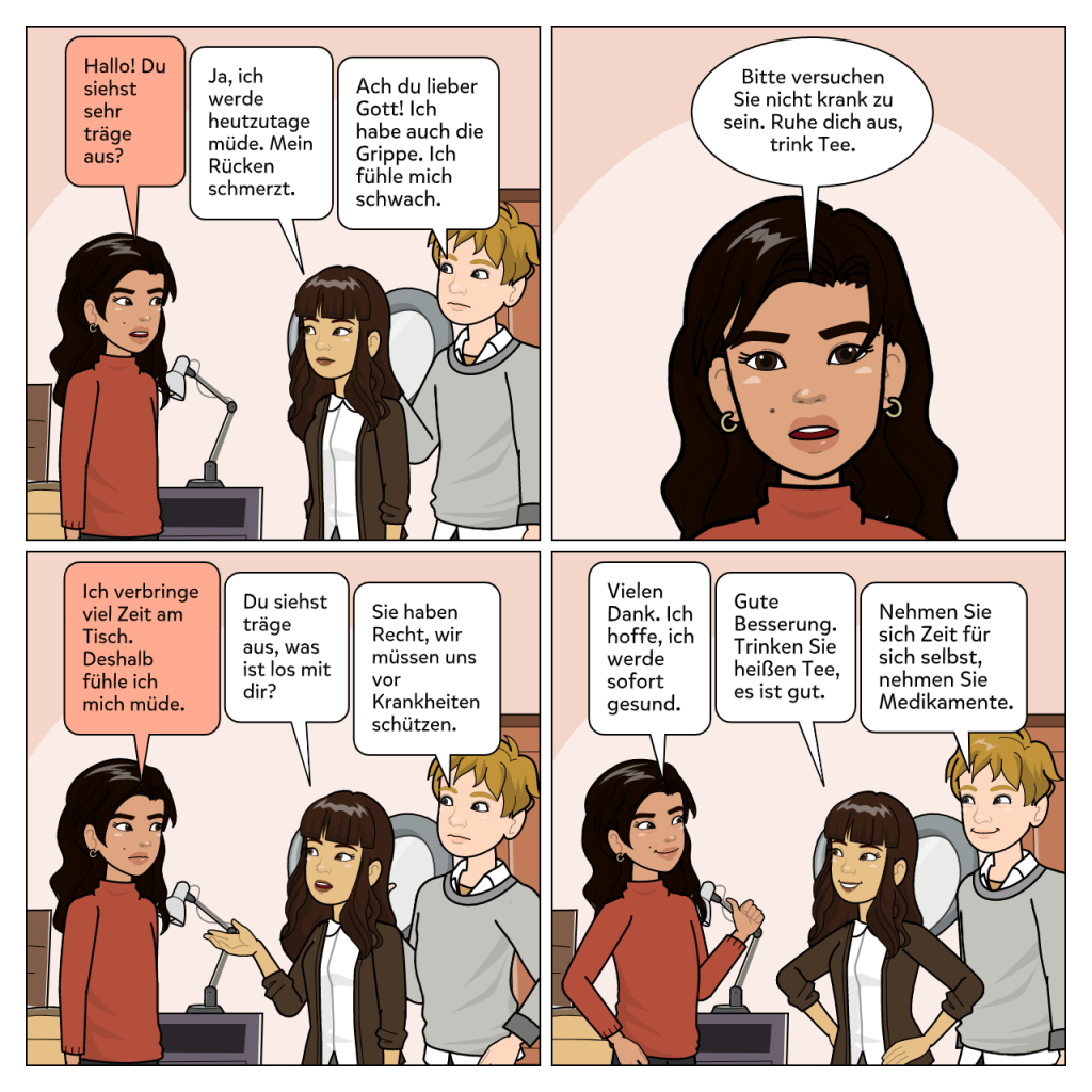Deutsch lernen mit Cartoons! by elifselinnaktas - Ourboox.com