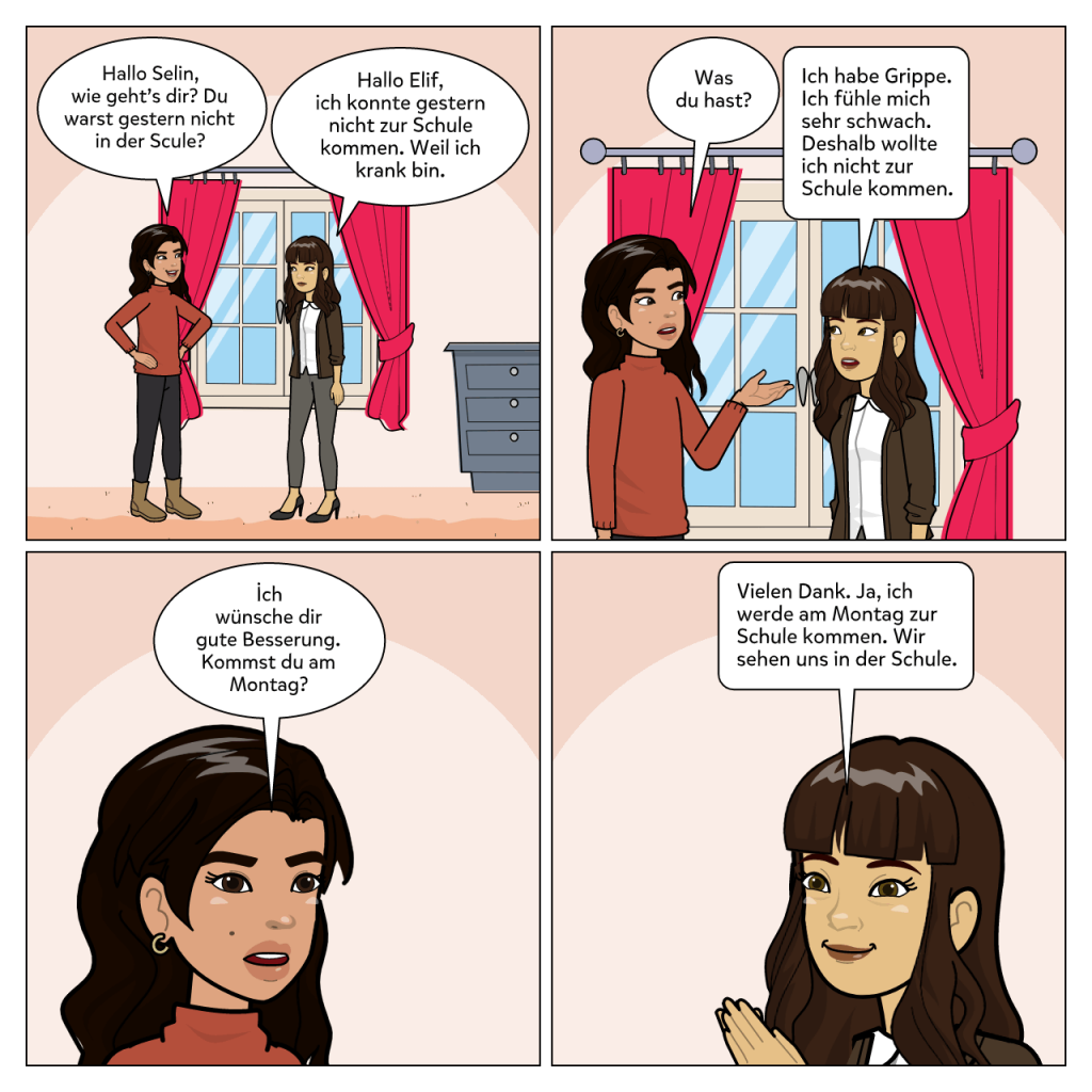 Deutsch lernen mit Cartoons! by elifselinnaktas - Ourboox.com