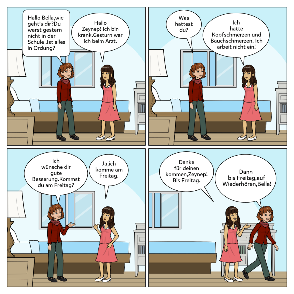 DEUTSCH KARIKATUR by Sevgi - Illustrated by Sevgi Arslan tarafından oluşturuldu. - Ourboox.com