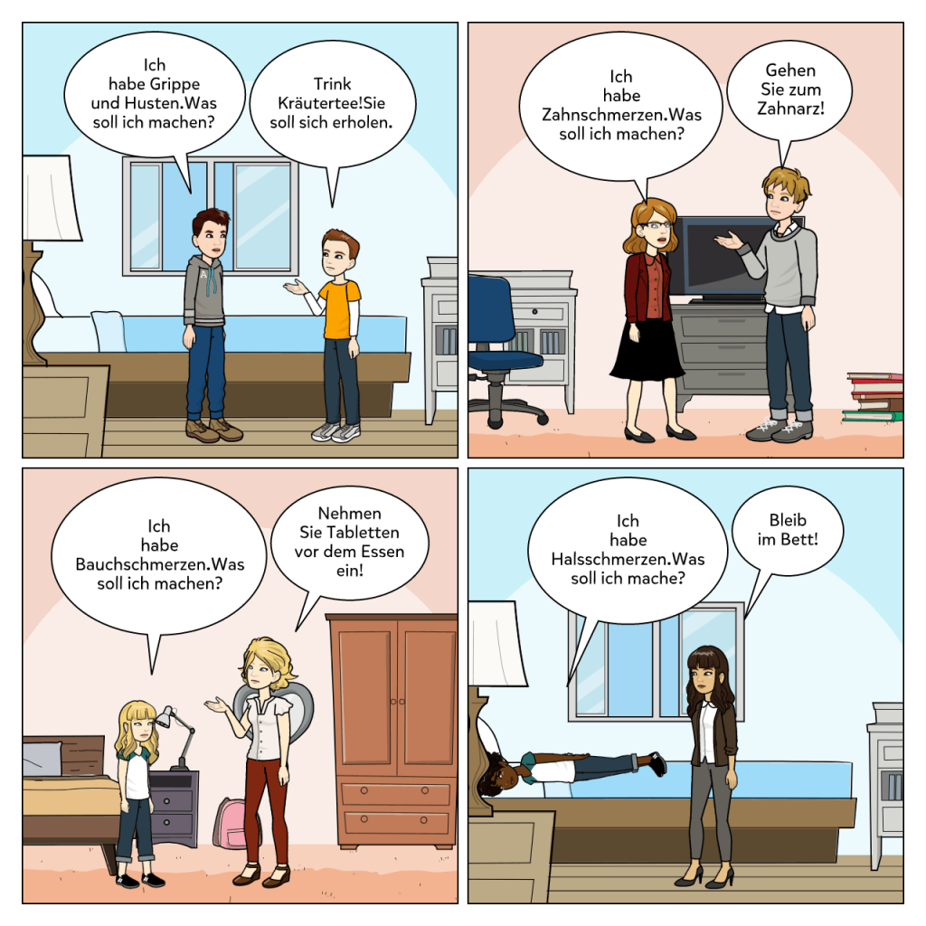 DEUTSCH KARIKATUR by Sevgi - Illustrated by Sevgi Arslan tarafından oluşturuldu. - Ourboox.com