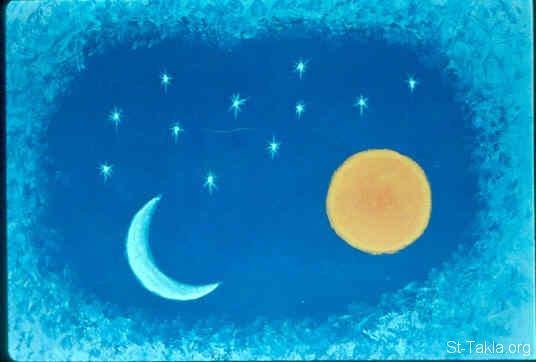 השמש, הירח והכוכבים by Tala.Knane - Illustrated by Tala Knane - Ourboox.com