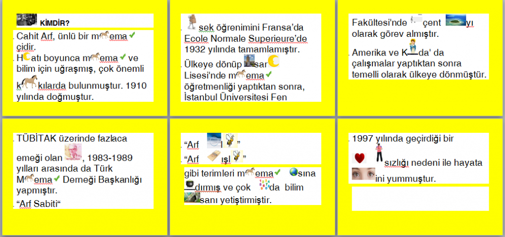 Resfebe Çalışmalarımız by mine kara - Illustrated by Resfebe Etkinlik Kitabımız - Ourboox.com