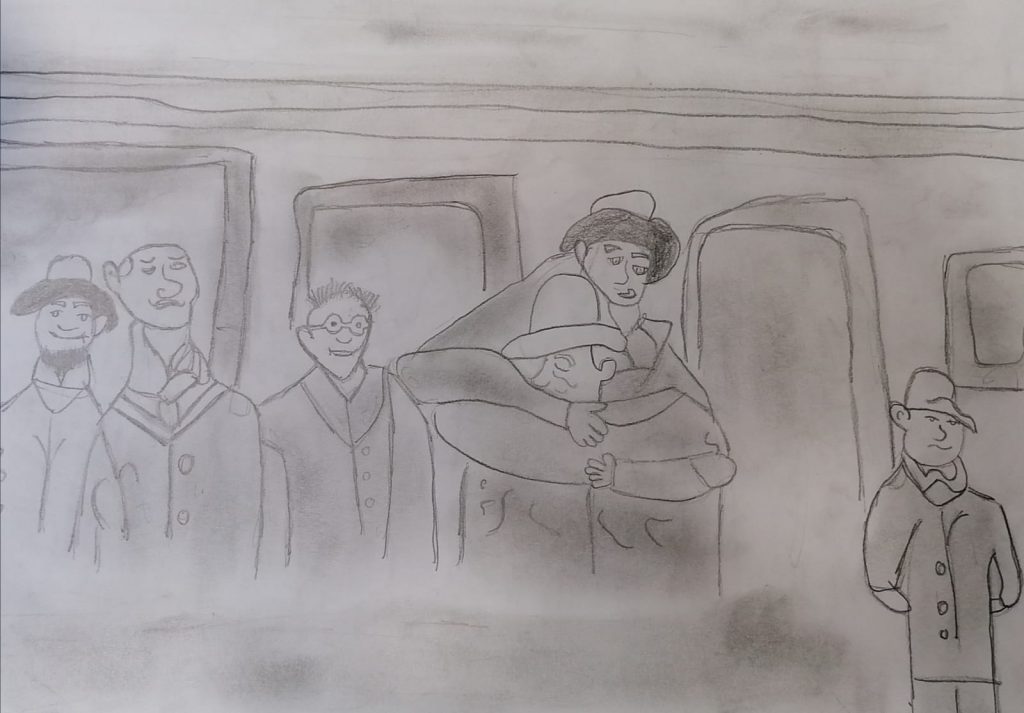 Giorgio Perlasca by Daniela Musumeci - Illustrated by Istituto Comprensivo E. Drago n.7 Messina Classe II D - Ourboox.com