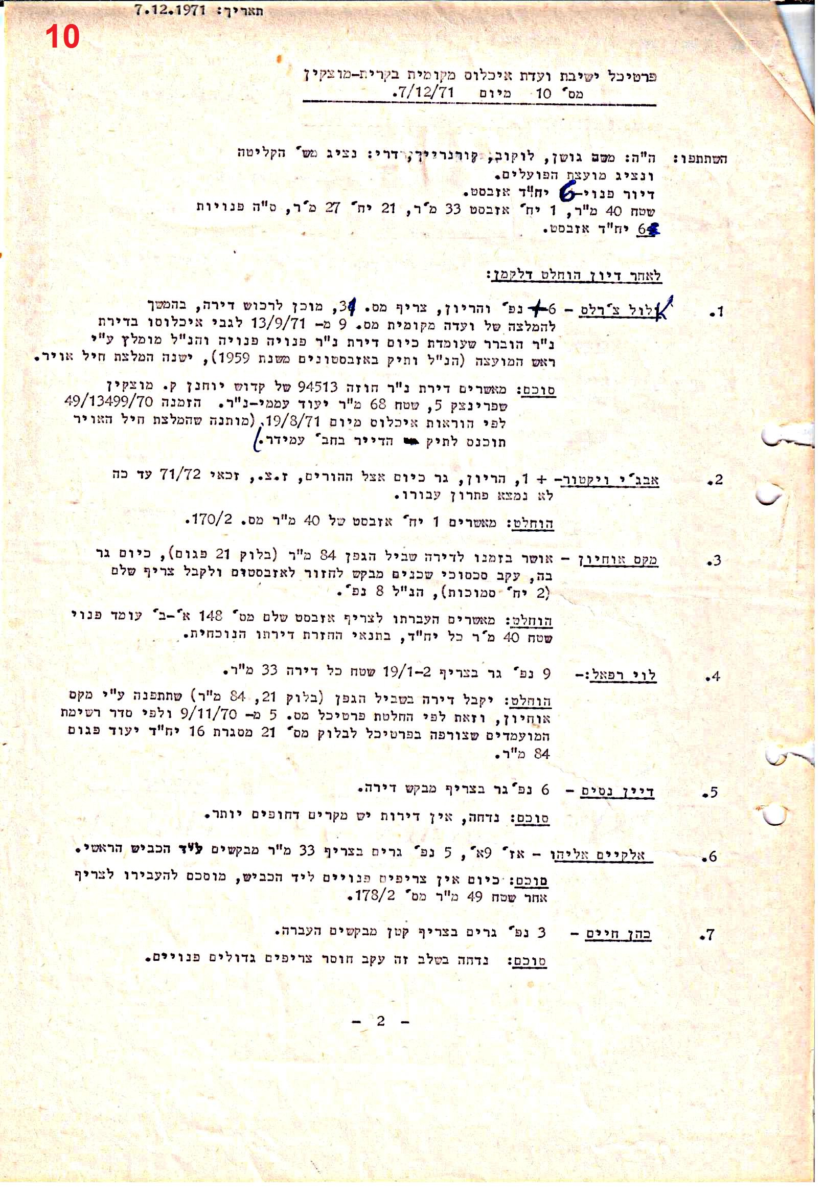 פרוטוקולים 35 – ועדות – 7.11.89 – 29.12.76 שונות by riki deri - Illustrated by מוזיאון בית גרושקביץ / כרך 35 - Ourboox.com
