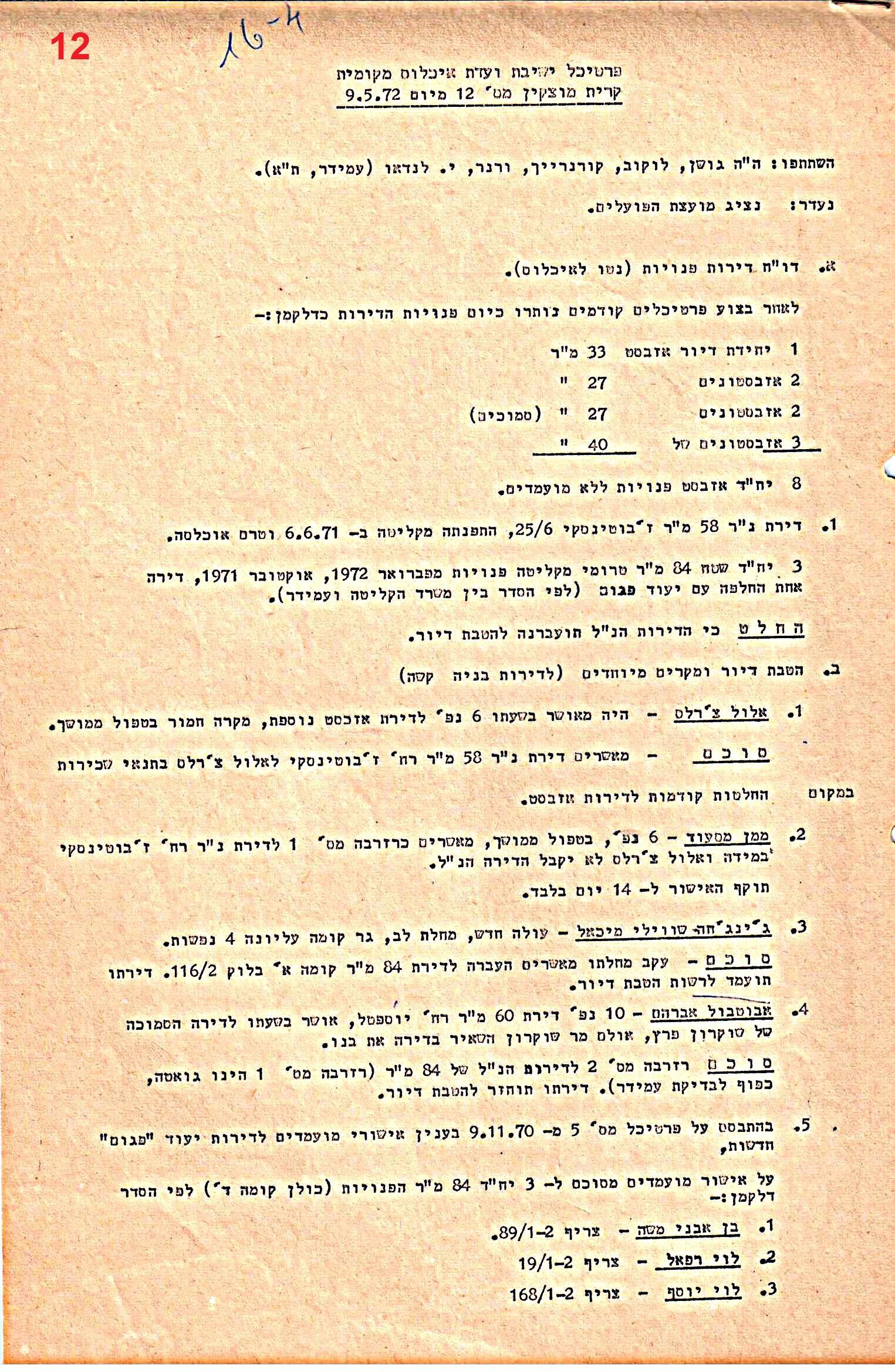 פרוטוקולים 35 – ועדות – 7.11.89 – 29.12.76 שונות by riki deri - Illustrated by מוזיאון בית גרושקביץ / כרך 35 - Ourboox.com