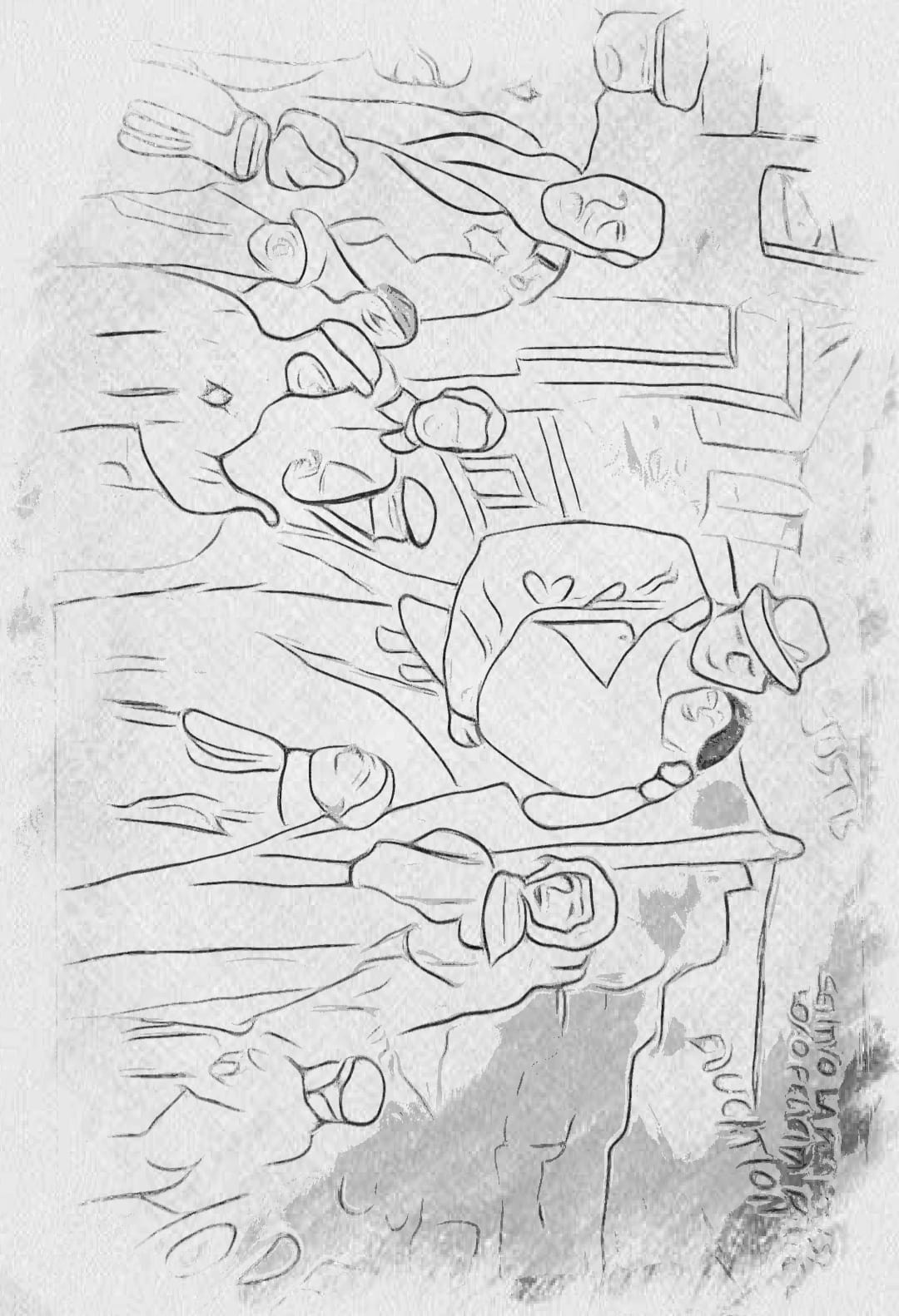 Giorgio Perlasca by Daniela Musumeci - Illustrated by Istituto Comprensivo E. Drago n.7 Messina Classe II D - Ourboox.com