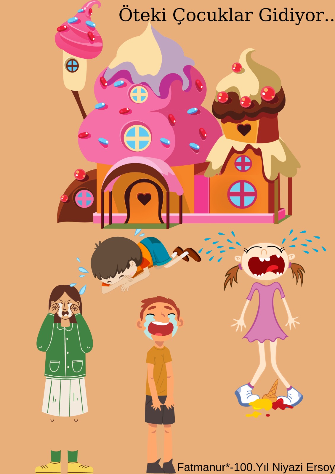 CHARLIE’NIN ÇİKOLATA FABRİKASI by seyhan yilmaz - Illustrated by Kitabım Hayal Dünyamda Bir Resim Olsa Kahramanları - Ourboox.com