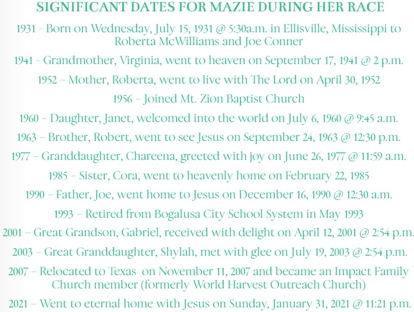 The Earthly Journey of Mazie Coleman by Chareena Crawford - Illustrated by Pictures taken by various people - Ourboox.com