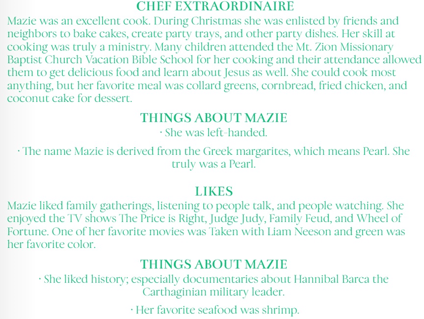 The Earthly Journey of Mazie Coleman by Chareena Crawford - Illustrated by Pictures taken by various people - Ourboox.com
