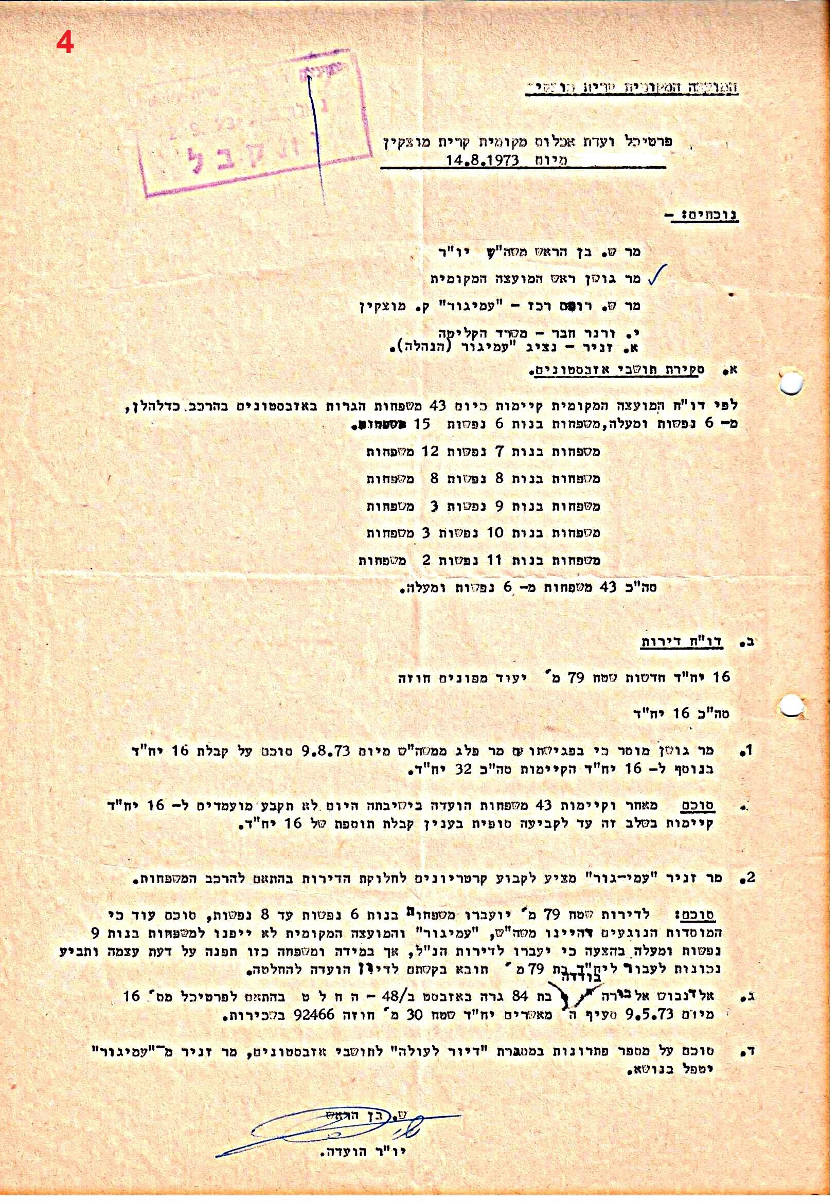 פרוטוקולים 37 – ועדות – 1990 – 1960 שונות by riki deri - Illustrated by מוזיאון בית גרושקביץ / כרך 37 - Ourboox.com