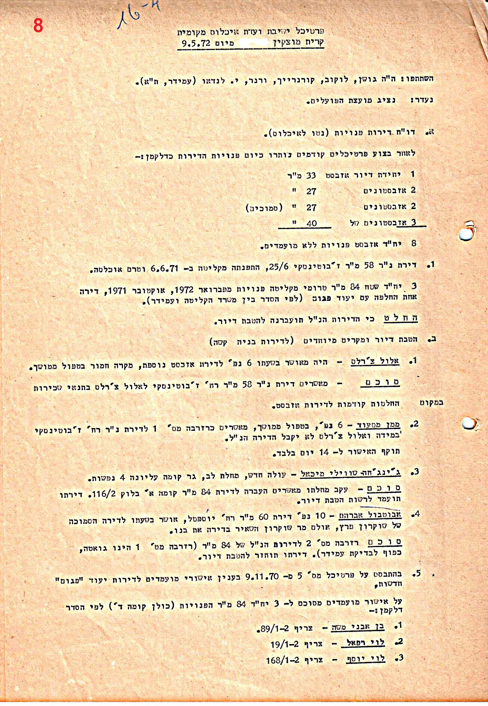 פרוטוקולים 37 – ועדות – 1990 – 1960 שונות by riki deri - Illustrated by מוזיאון בית גרושקביץ / כרך 37 - Ourboox.com