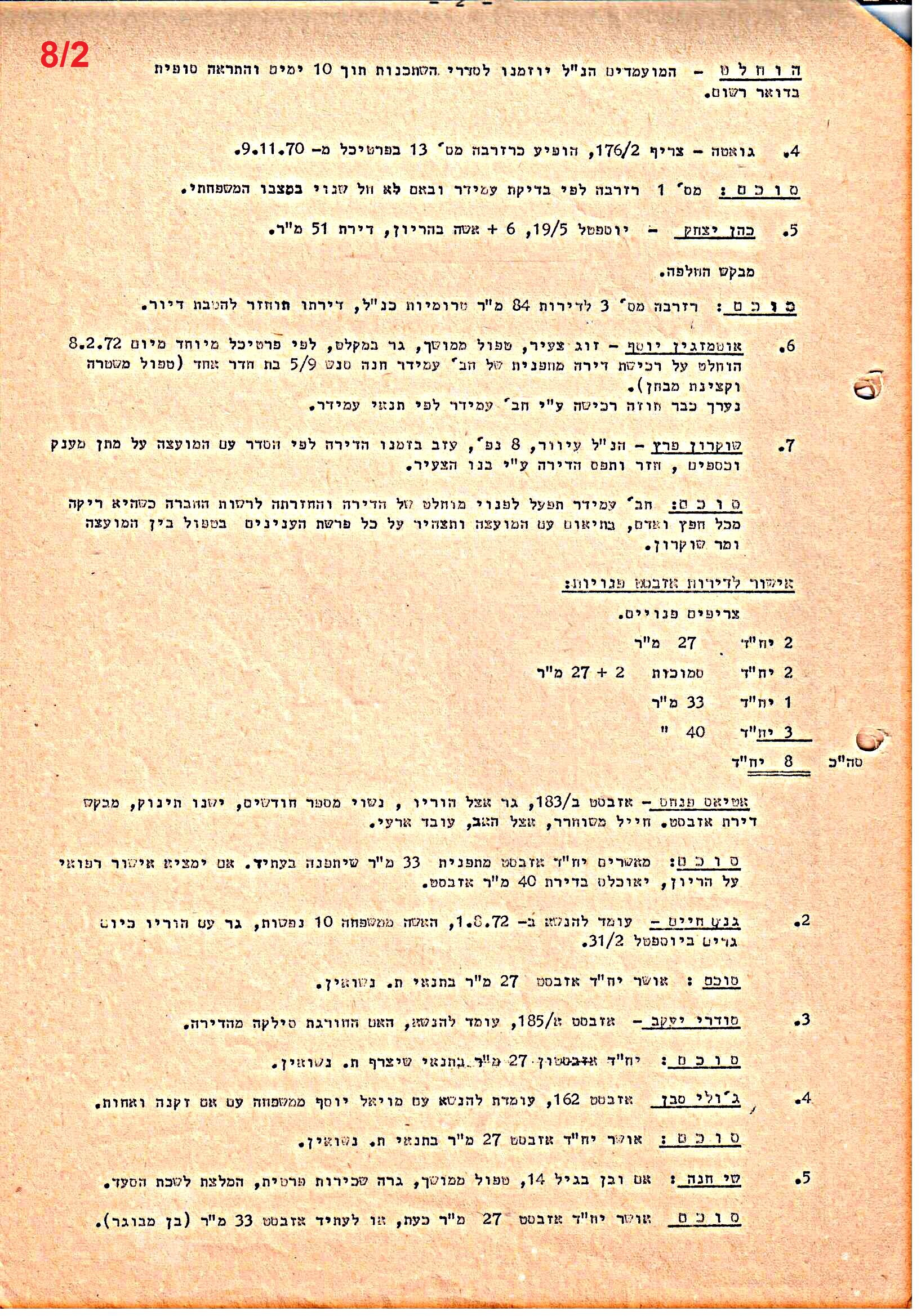 פרוטוקולים 37 – ועדות – 1990 – 1960 שונות by riki deri - Illustrated by מוזיאון בית גרושקביץ / כרך 37 - Ourboox.com