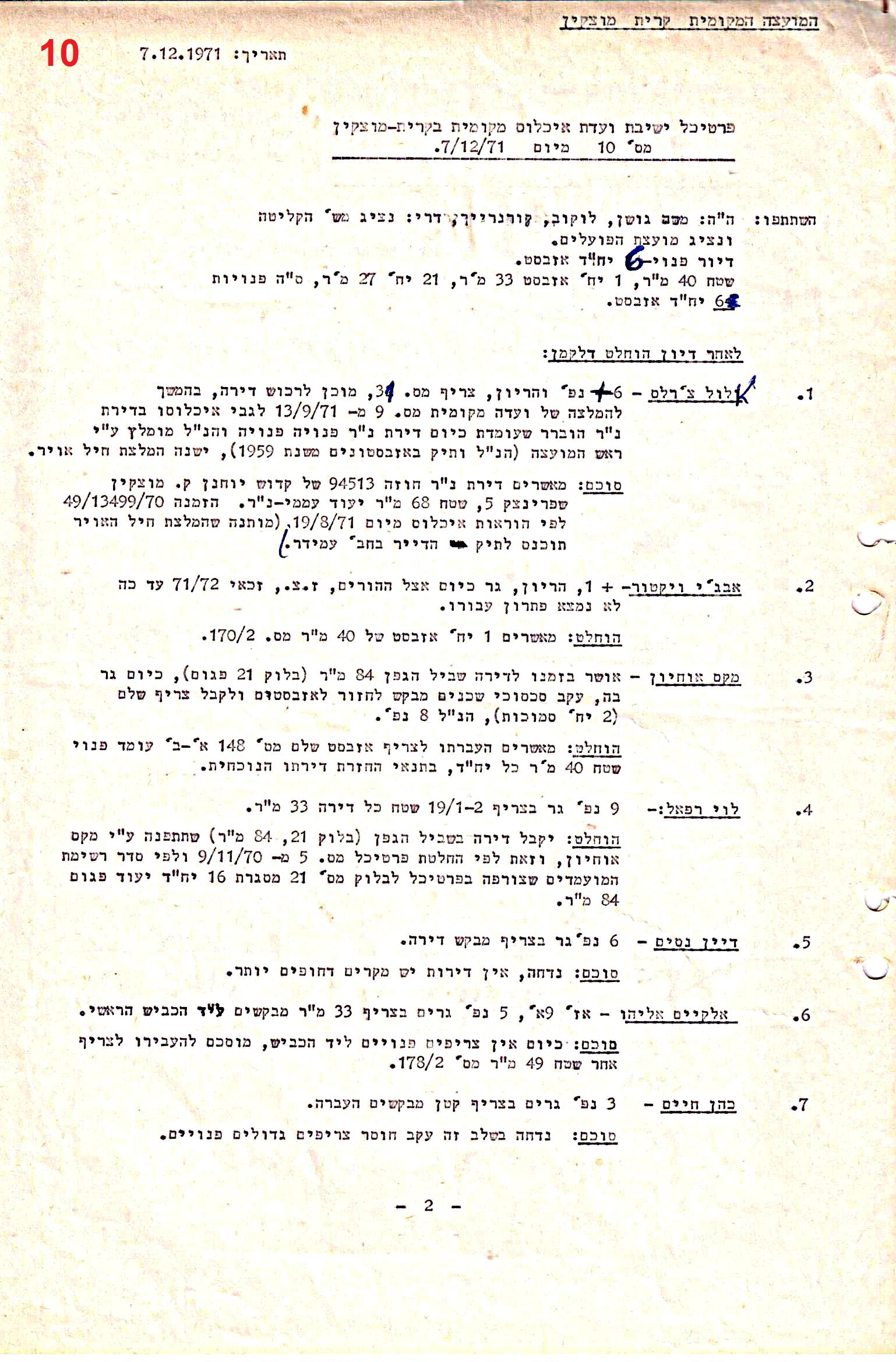 פרוטוקולים 37 – ועדות – 1990 – 1960 שונות by riki deri - Illustrated by מוזיאון בית גרושקביץ / כרך 37 - Ourboox.com