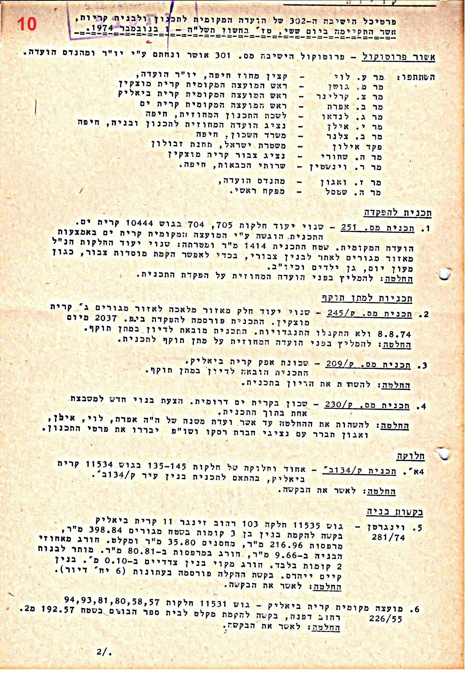 פרוטוקולים 38 – ועדות – 1975 – 1973 ועדת ערים by riki deri - Illustrated by מוזיאון בית גרושקביץ / כרך 38 - Ourboox.com
