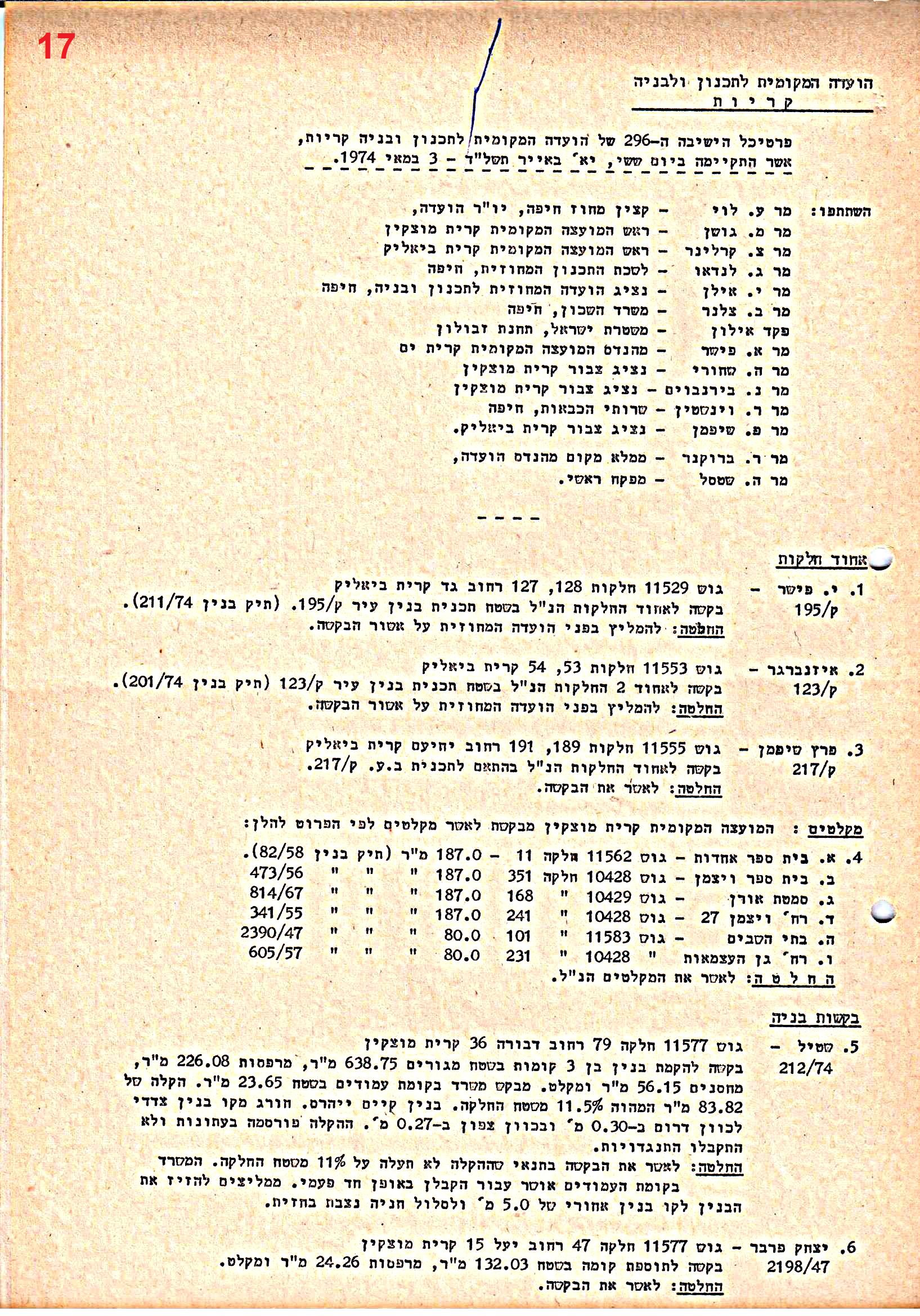 פרוטוקולים 38 – ועדות – 1975 – 1973 ועדת ערים by riki deri - Illustrated by מוזיאון בית גרושקביץ / כרך 38 - Ourboox.com