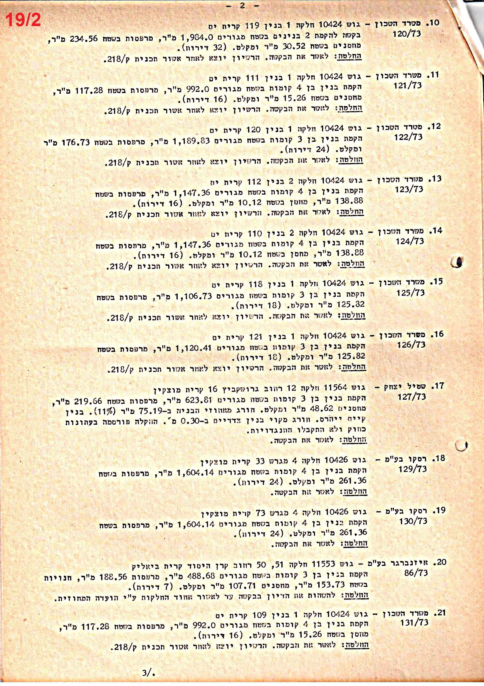 פרוטוקולים 38 – ועדות – 1975 – 1973 ועדת ערים by riki deri - Illustrated by מוזיאון בית גרושקביץ / כרך 38 - Ourboox.com