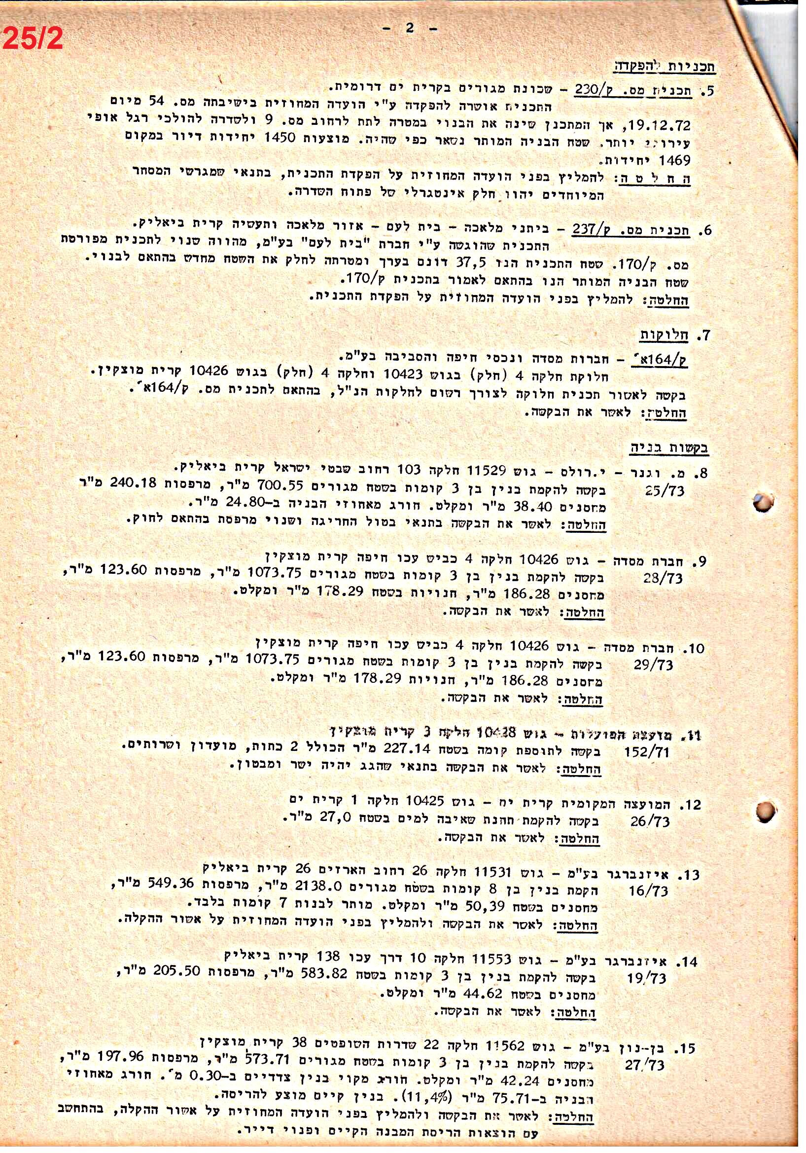 פרוטוקולים 38 – ועדות – 1975 – 1973 ועדת ערים by riki deri - Illustrated by מוזיאון בית גרושקביץ / כרך 38 - Ourboox.com