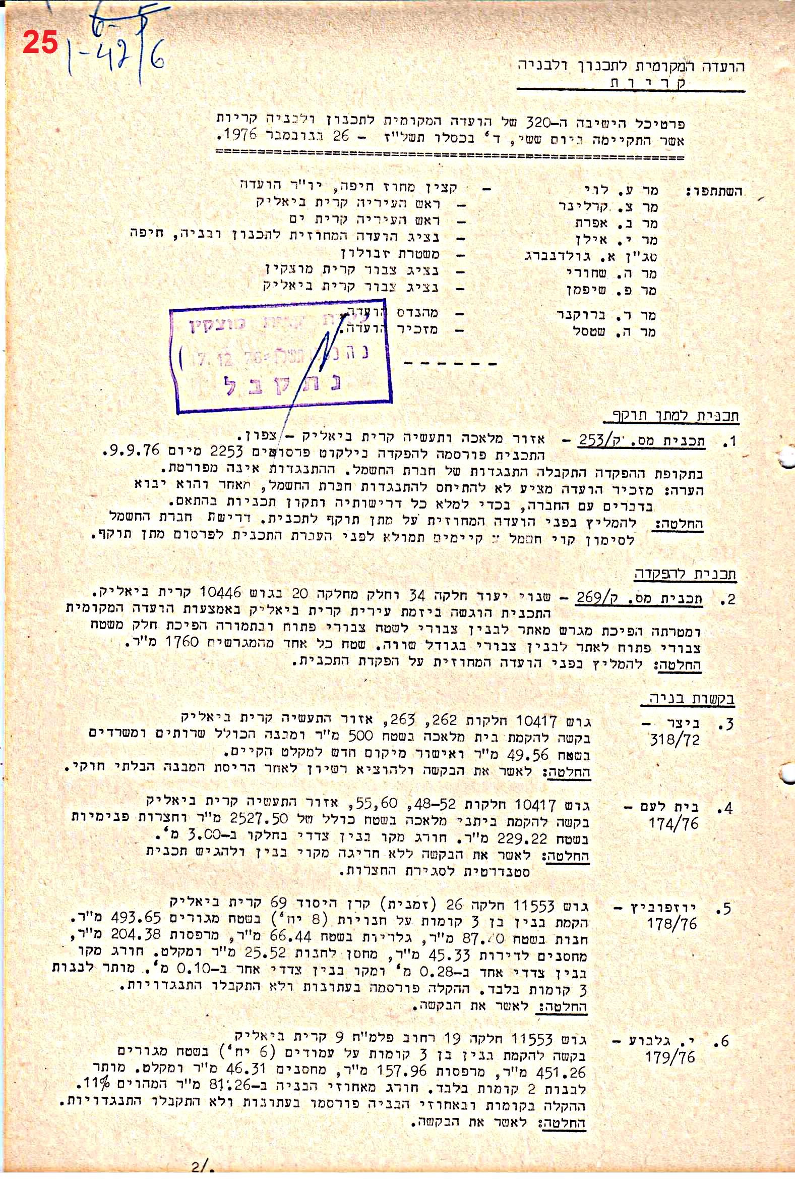 פרוטוקולים 39 – ועדות – 1978 – 1976 ועדת ערים by riki deri - Illustrated by מוזיאון בית גרושקביץ / כרך 39 - Ourboox.com