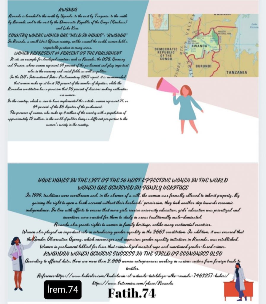 COLLABORATİVE WORK İN MARCH E BOOK by The Value of Women and Gender Equality in the 21 st Century eTwinning Project - Illustrated by March ayı Collaborative Studies book - Ourboox.com