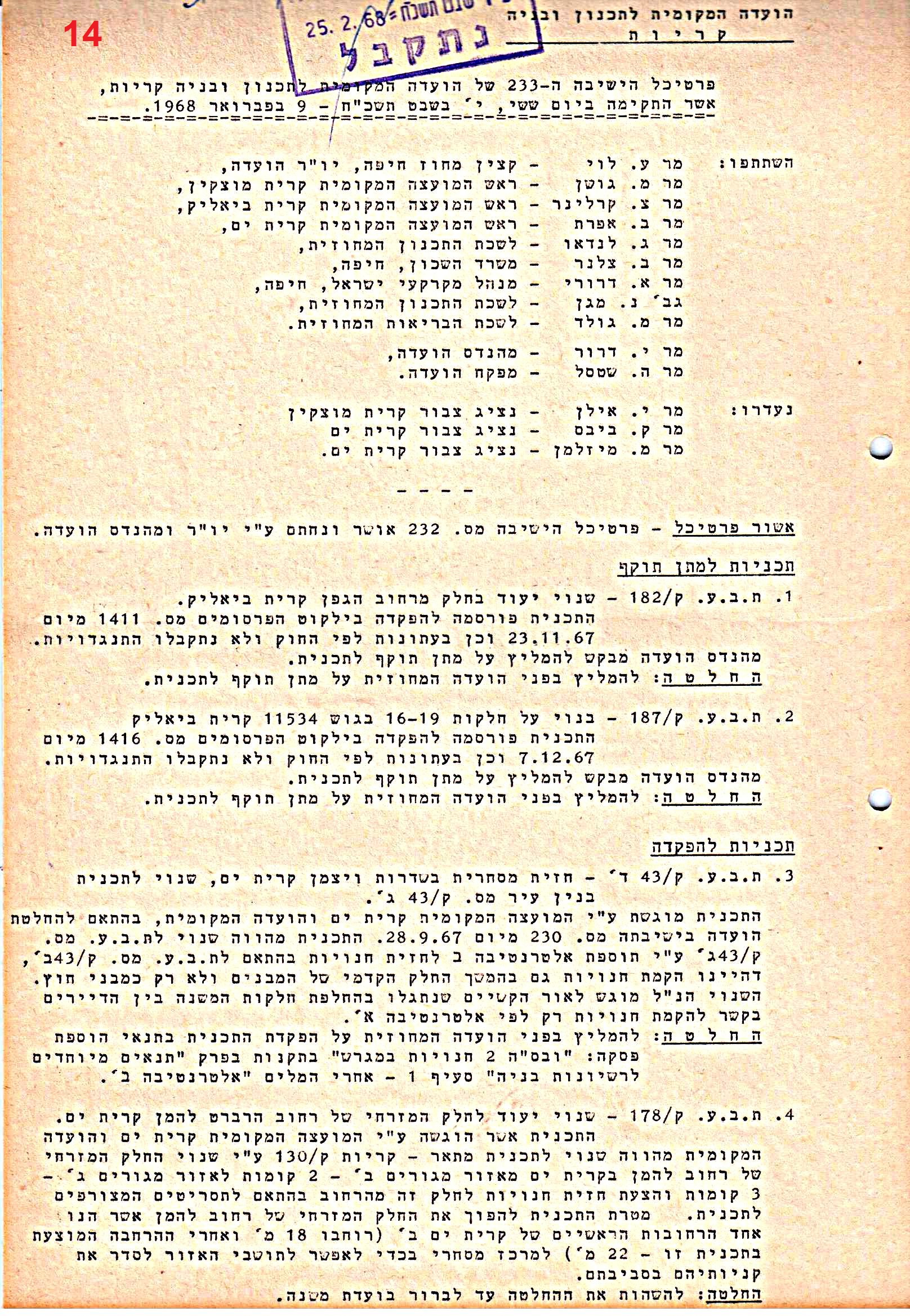 פרוטוקולים 40 – ועדות – 1972 – 1951 ועדת ערים by riki deri - Illustrated by מוזיאון בית גרושקביץ / כרך 40 - Ourboox.com